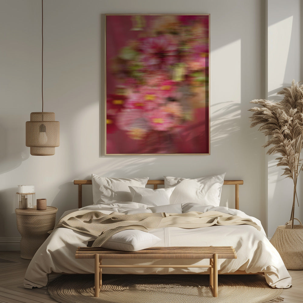 Whimsical Blur | Abstract Floral Motion Photography Poster