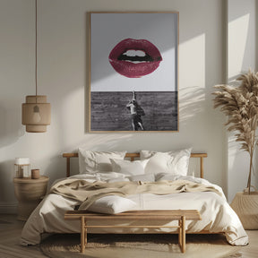 Curious Lips Poster