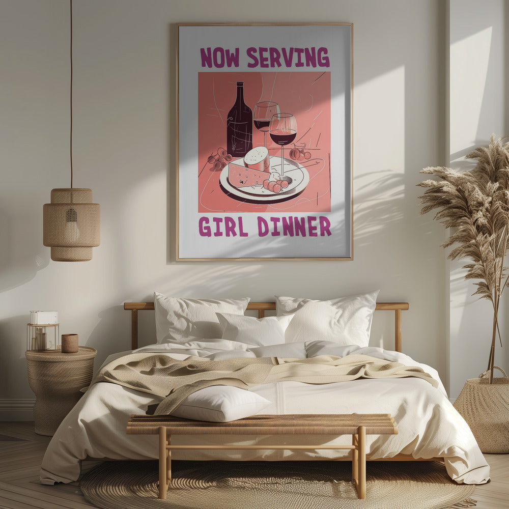 Girl Dinner No 1 Poster