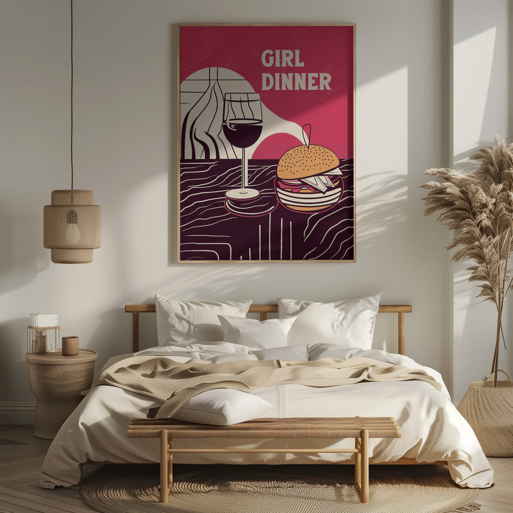 Girl Dinner No 3 Poster