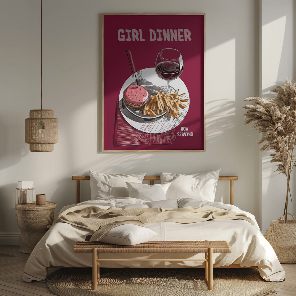 Girl Dinner No 4 Poster