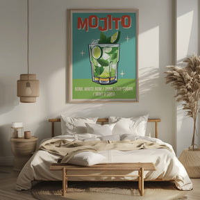 Mojito Cocktail Poster