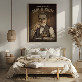 Magnuson Whiskey Poster