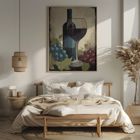 Red Red Wine No 4 Poster