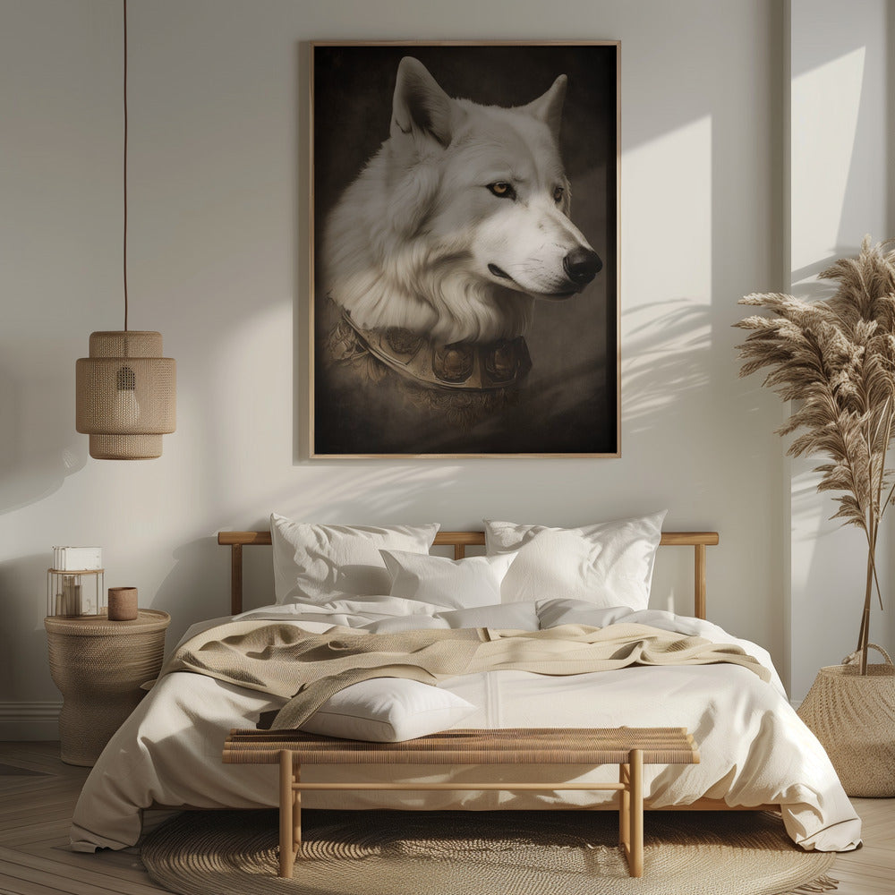 Wolf Portrait Poster