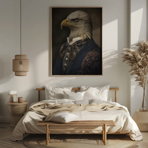 Bald Eagle Portrait Poster