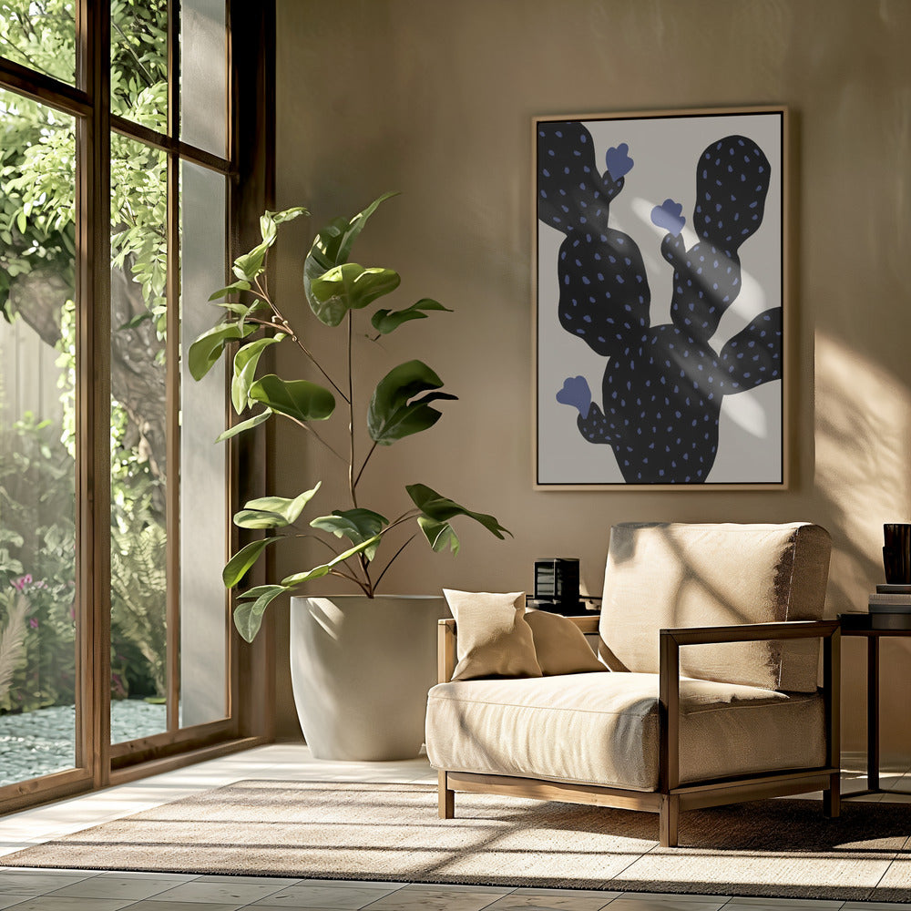 Prickly Pear Cactus Poster