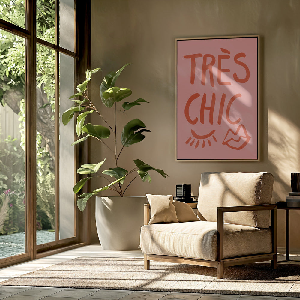 Très Chic Pink Poster