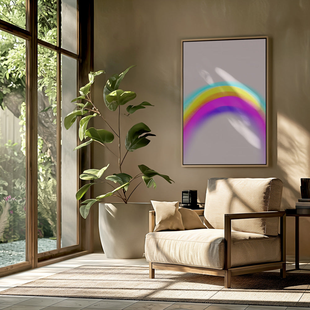 Space (Rainbow) No 5 Poster