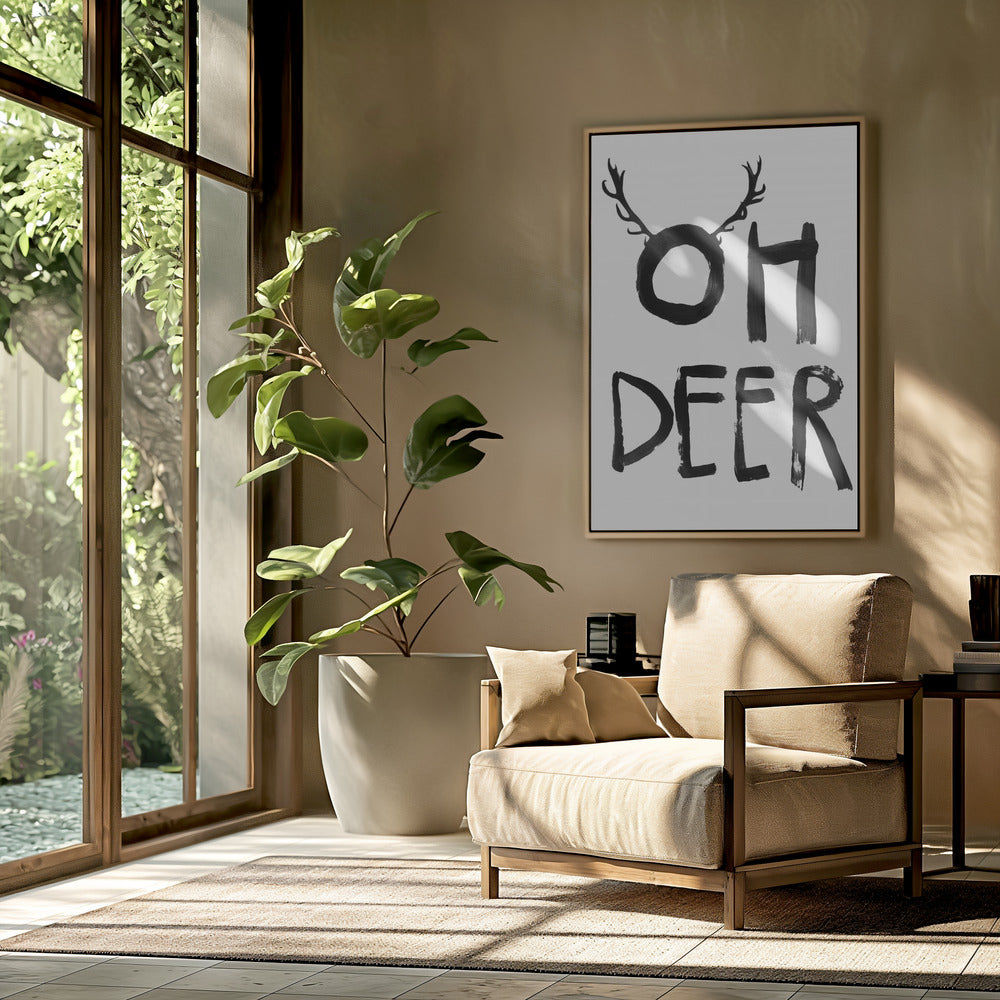 Oh Deer Poster