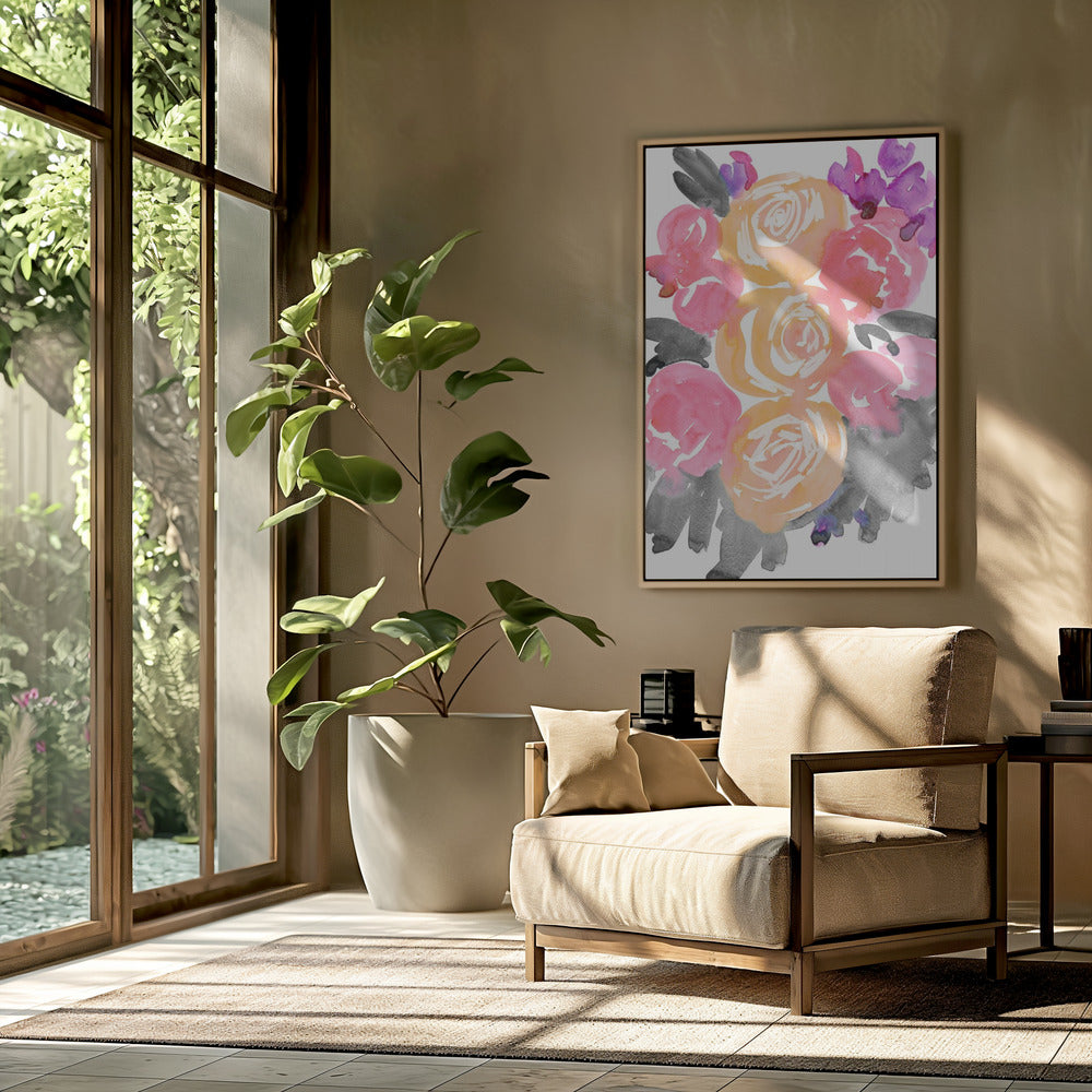 Olympe florals I Poster