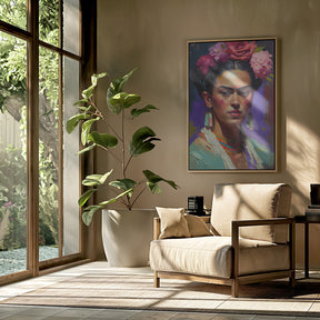 Portrait Of Frida Poster