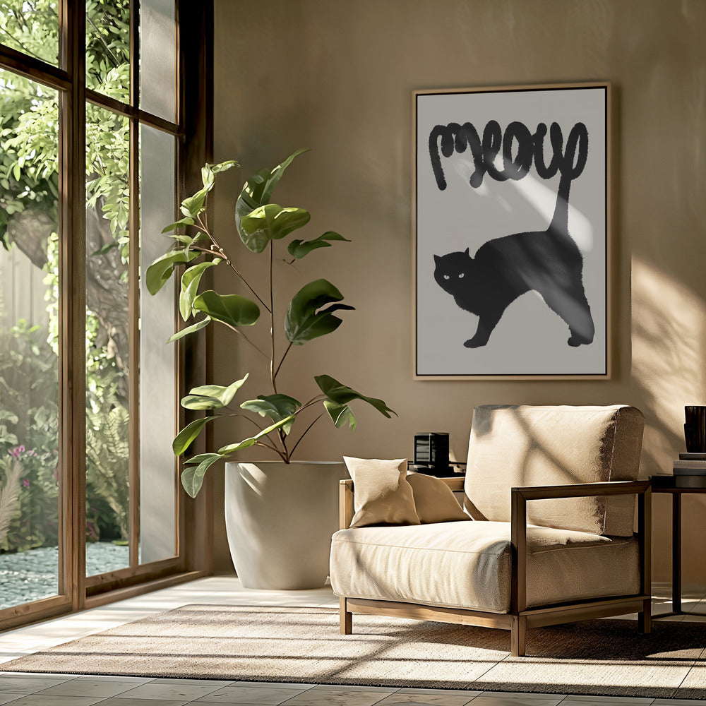 Meow Poster