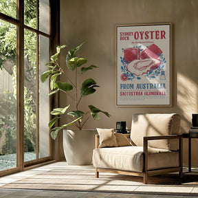 Oyster kitchen decor Poster