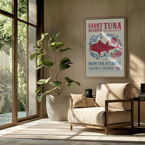 Tuna kitchen print Poster