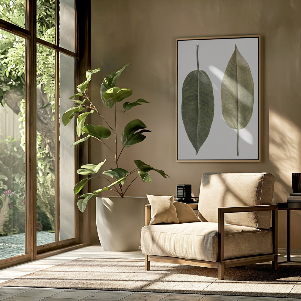 Leaf Study 05 Poster