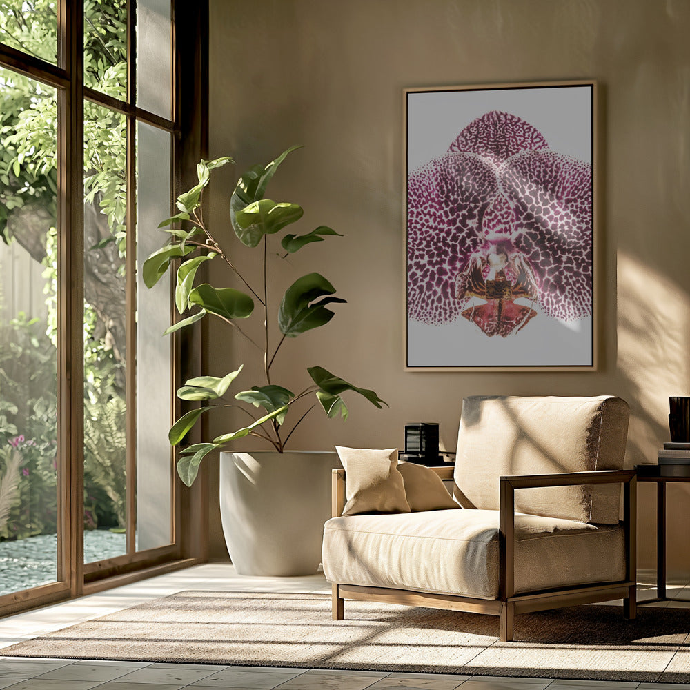 Leopard Orchid Poster