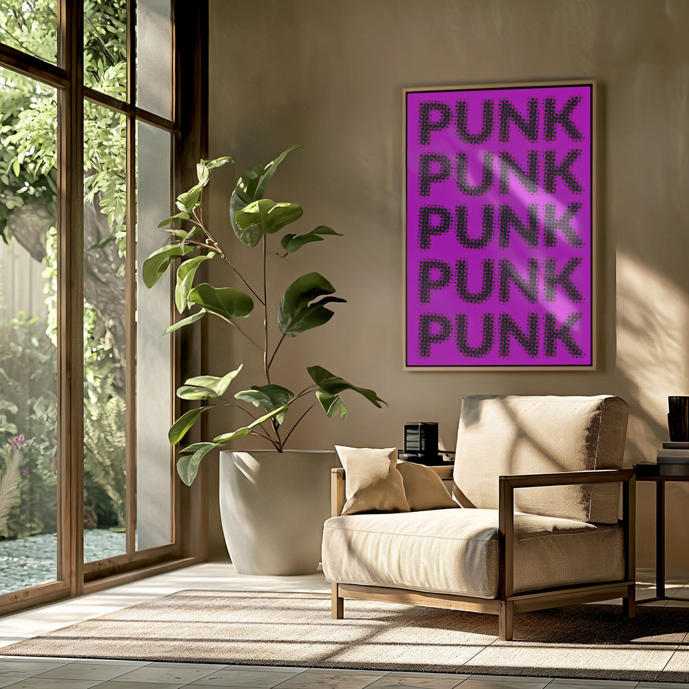 Pink Punk Poster