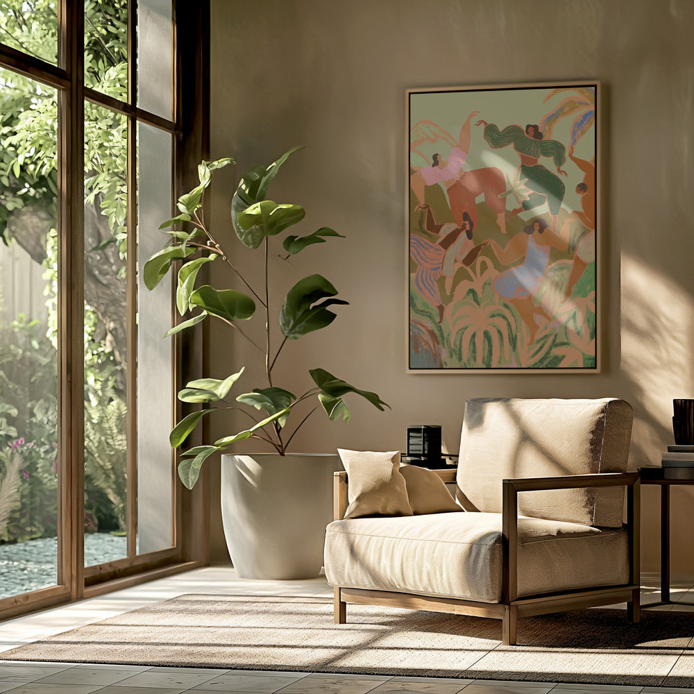 Spring Frolic Poster