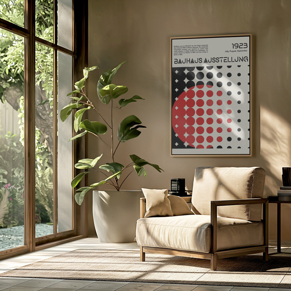 Bauhaus Ausstellung Poster