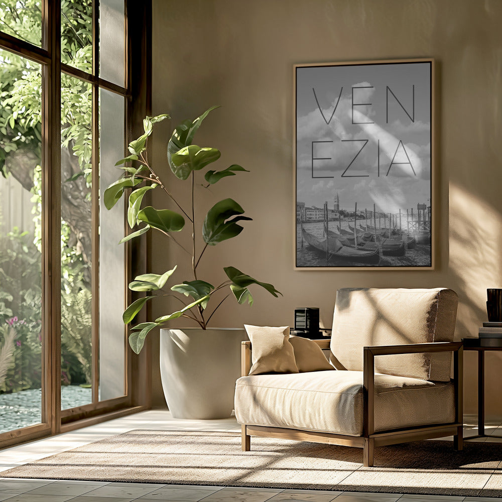 Venice Grand Canal and St Marks Campanile | Text and Skyline