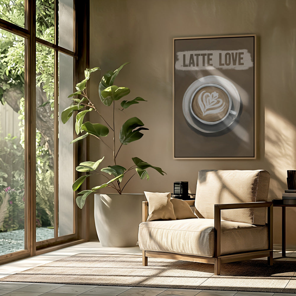 Latte Love Poster