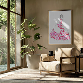 Oleta fashion illustration Poster