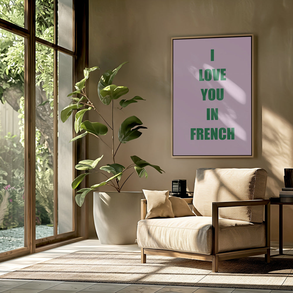 Frenchlovegreen Ratioiso Poster