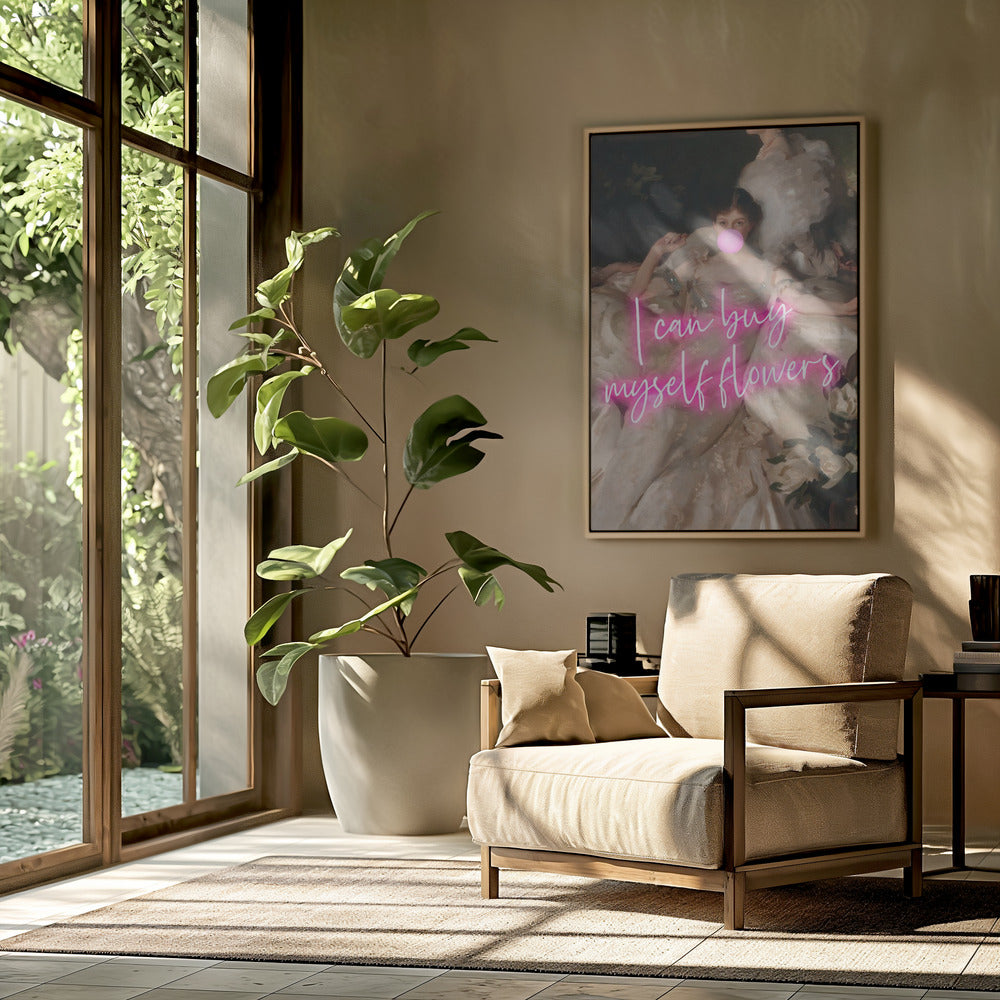 Buymyselfflowers6 Ratioiso Poster