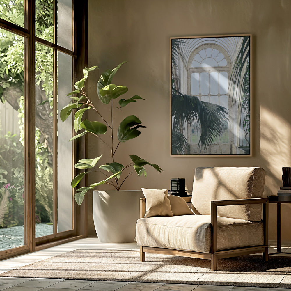 Palm House Windows Poster