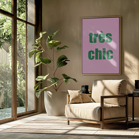 Treschicpinkgreen Ratioiso Poster