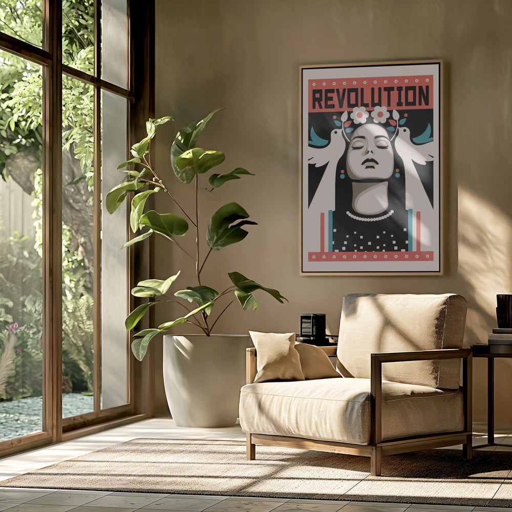 Revolution Activist Peace Poster