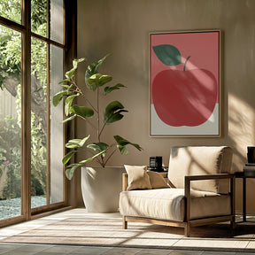 Red Apple Poster