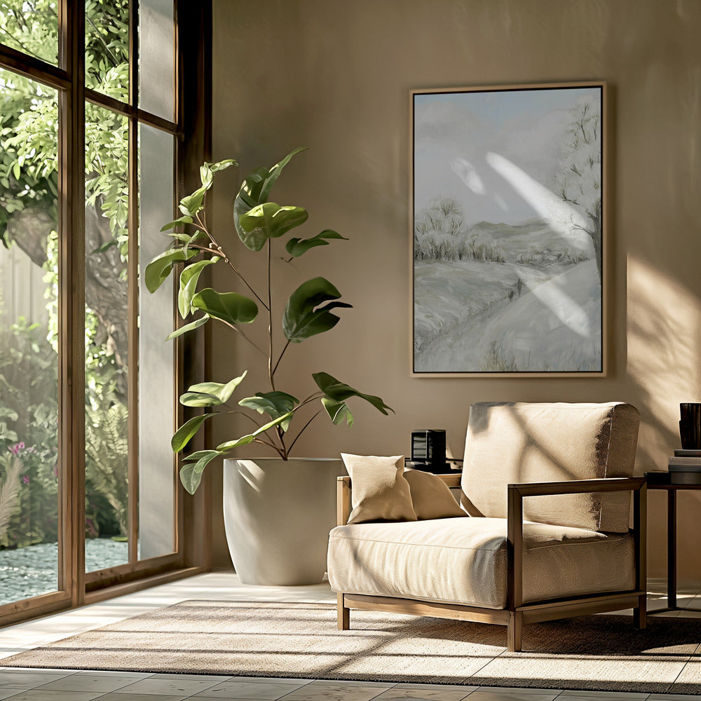 The winter stroll Poster