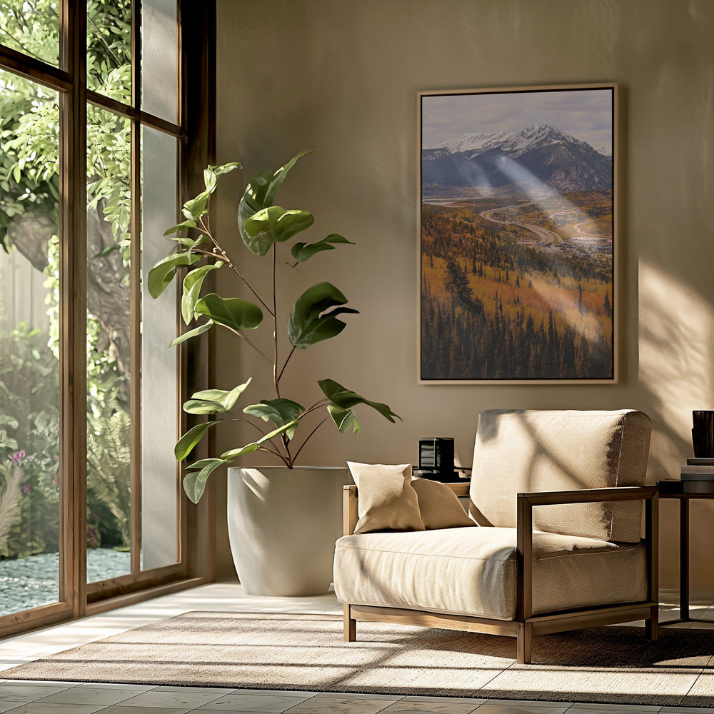 Fall in Silverthorne Poster