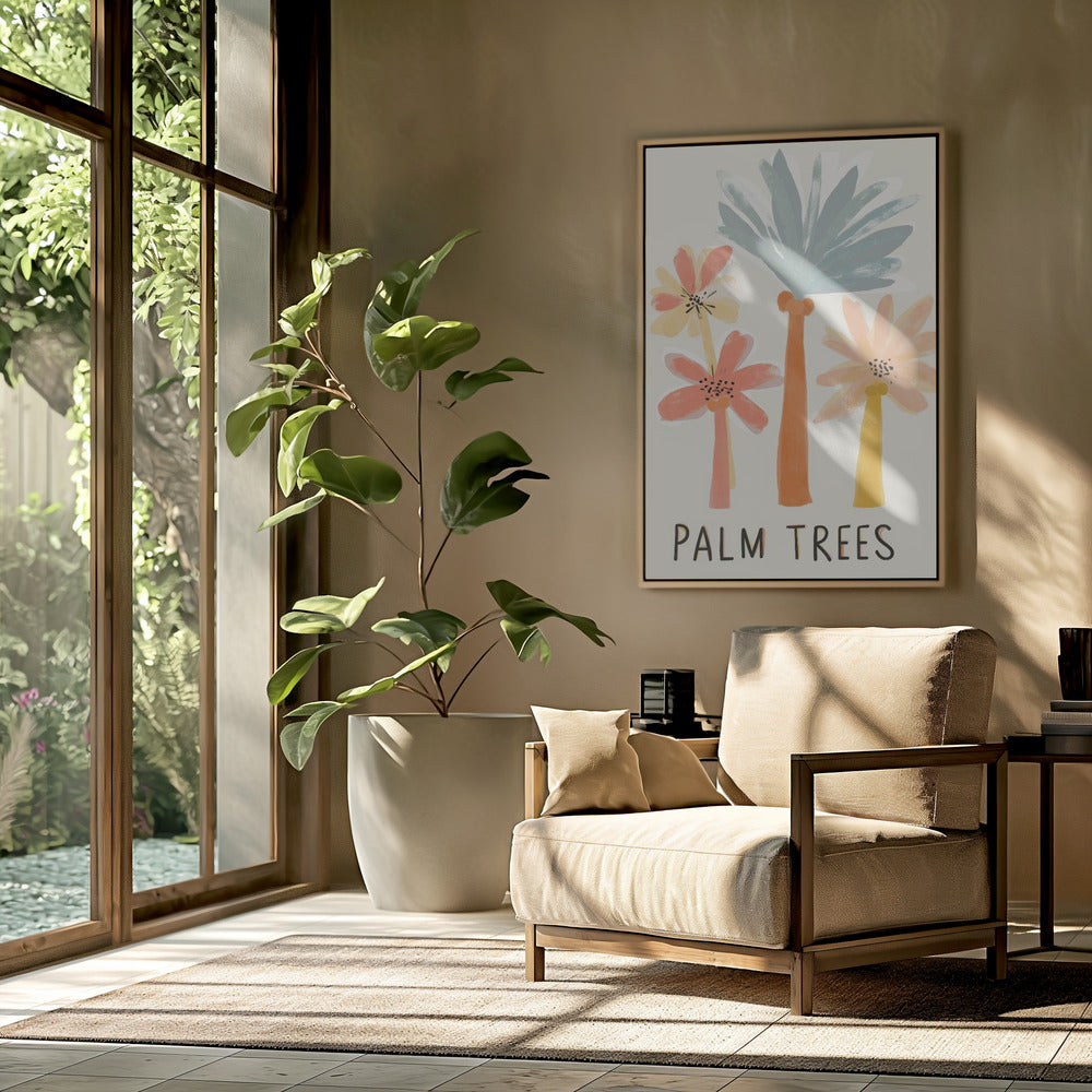 Palm Trees No 2 Poster