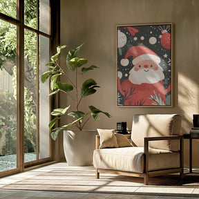 Happy Santa Poster