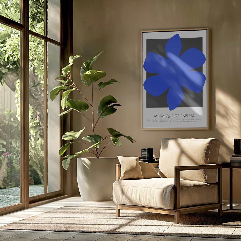 LA FLEUR BLEU Poster