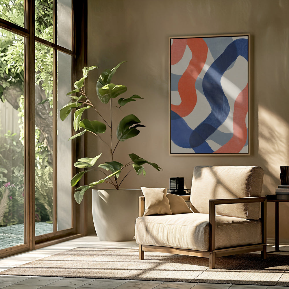 Bold Line Art Poster