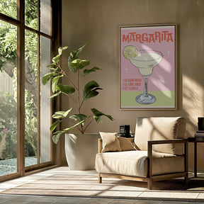 Margarita Cocktail Poster