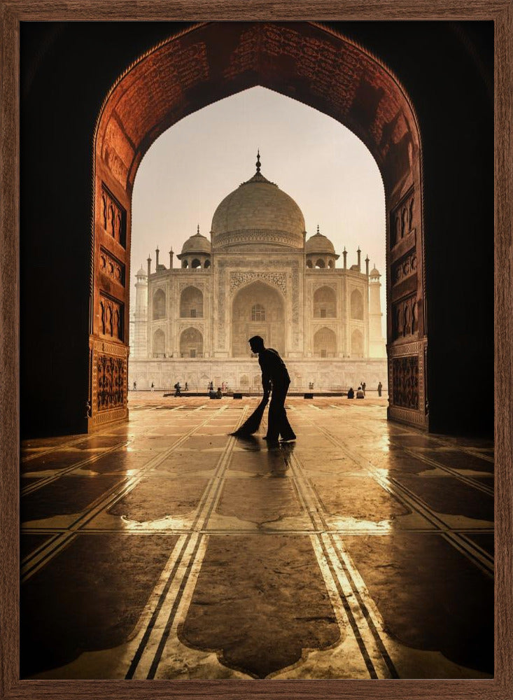 taj mahal cleaner Poster