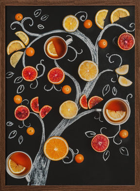 Teatime tree Poster