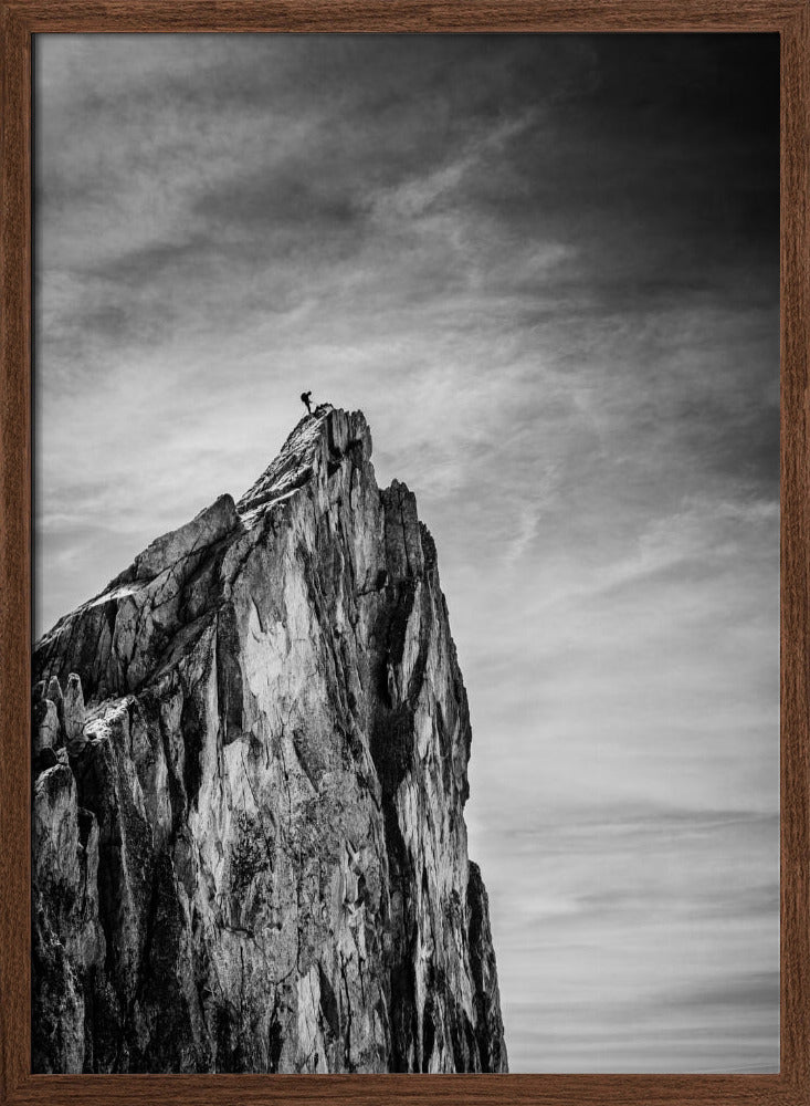 Balancing between Earth and Sky Poster