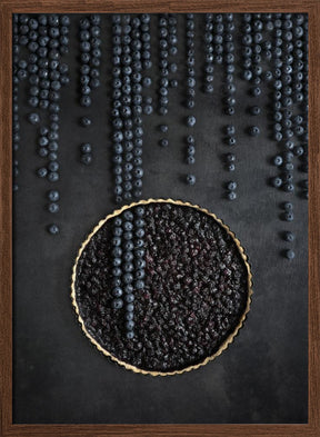 The blueberry pie Poster