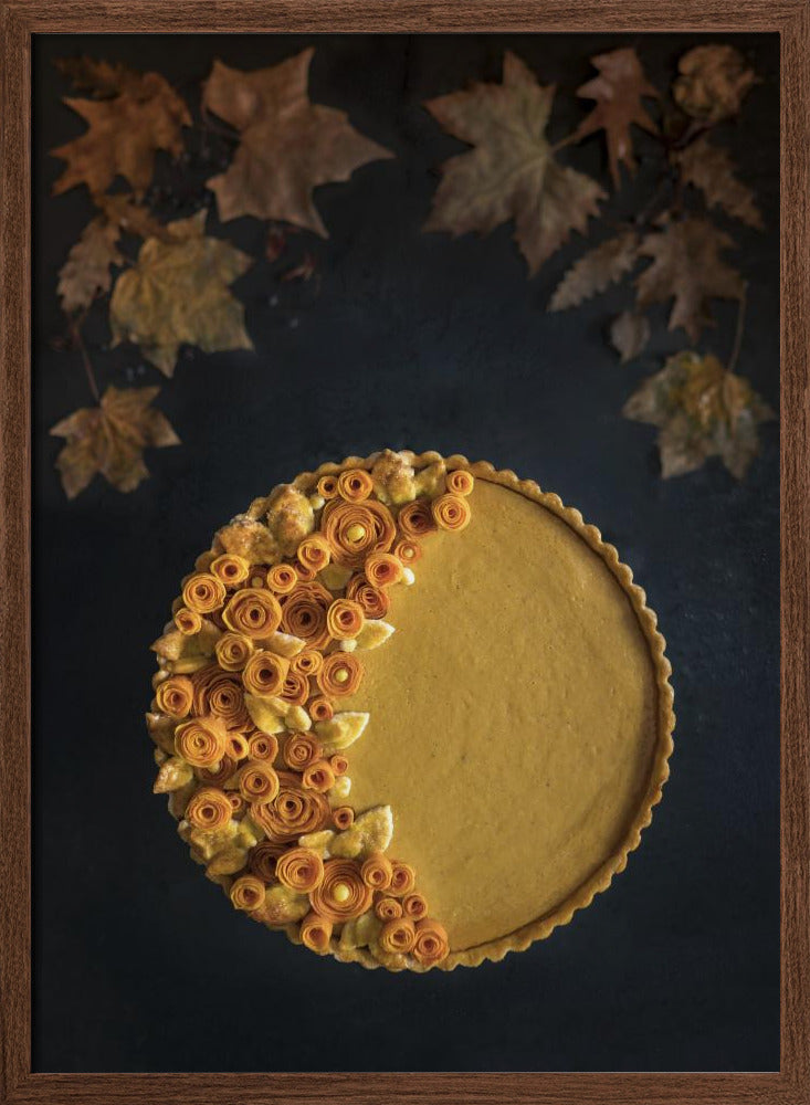 Autumn on a plate Poster