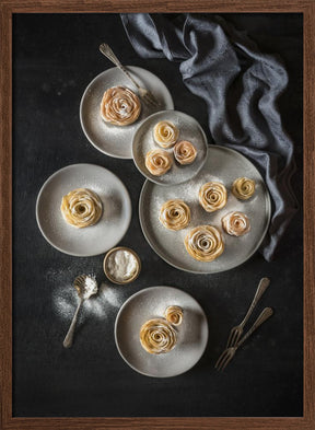 Apple roses tartlets Poster