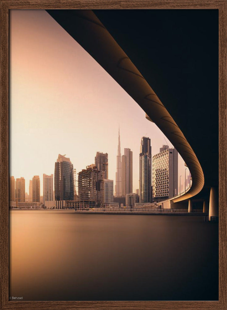 Dubai Business Bay Poster