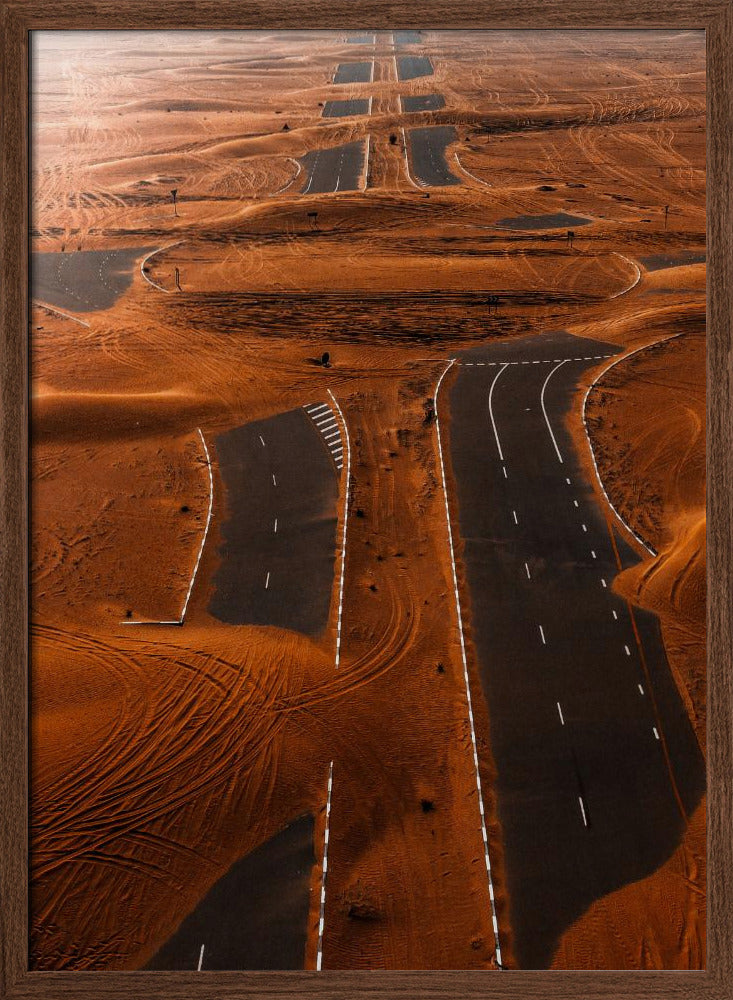 Dubai desert Poster