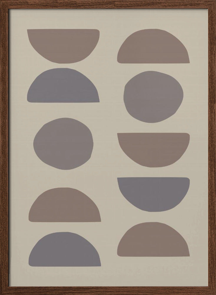 Organic Shapes 02 Poster