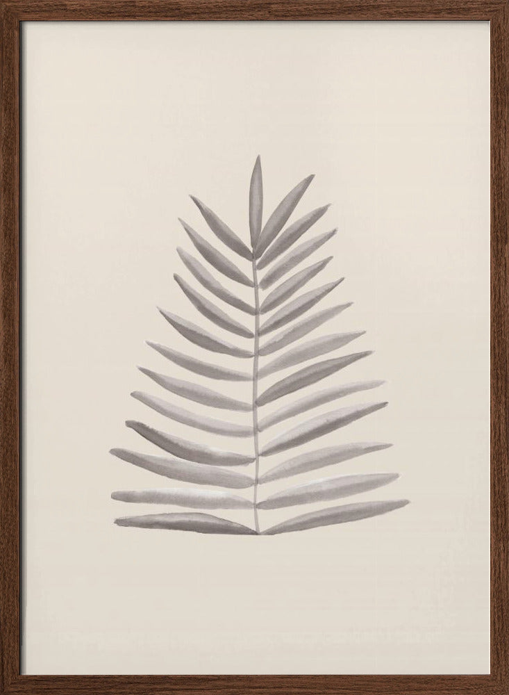 Palm Leaf Ink Poster